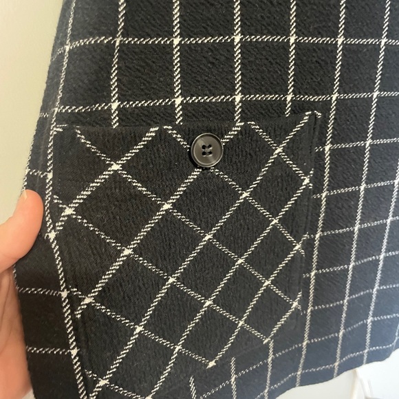 Bundle (2) Coldwater Creek Women's Textured Tunics in Blue and Black - Picture 9 of 11